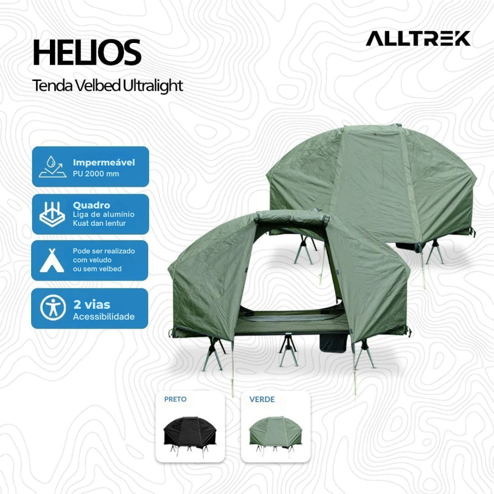 Barraca de Veludo Ultraleve All Trek Helios