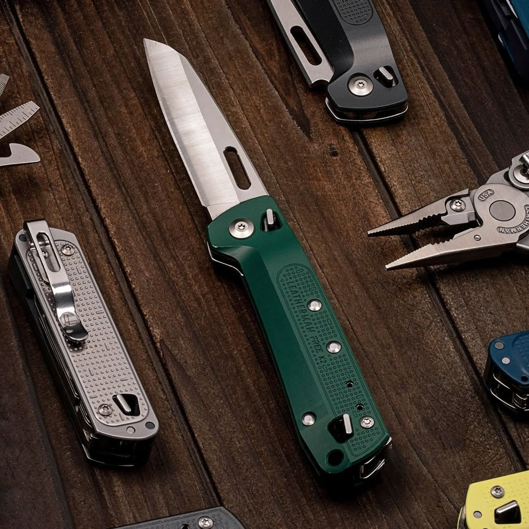 Canivete Multifuncional Leatherman FREE K2 Evergreen