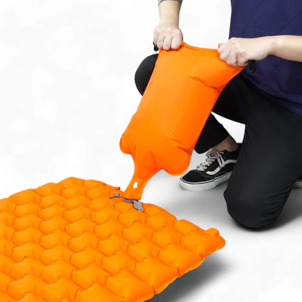 Colchonete Inflável 192x60x5cm Nylon TPU Sleep Pack