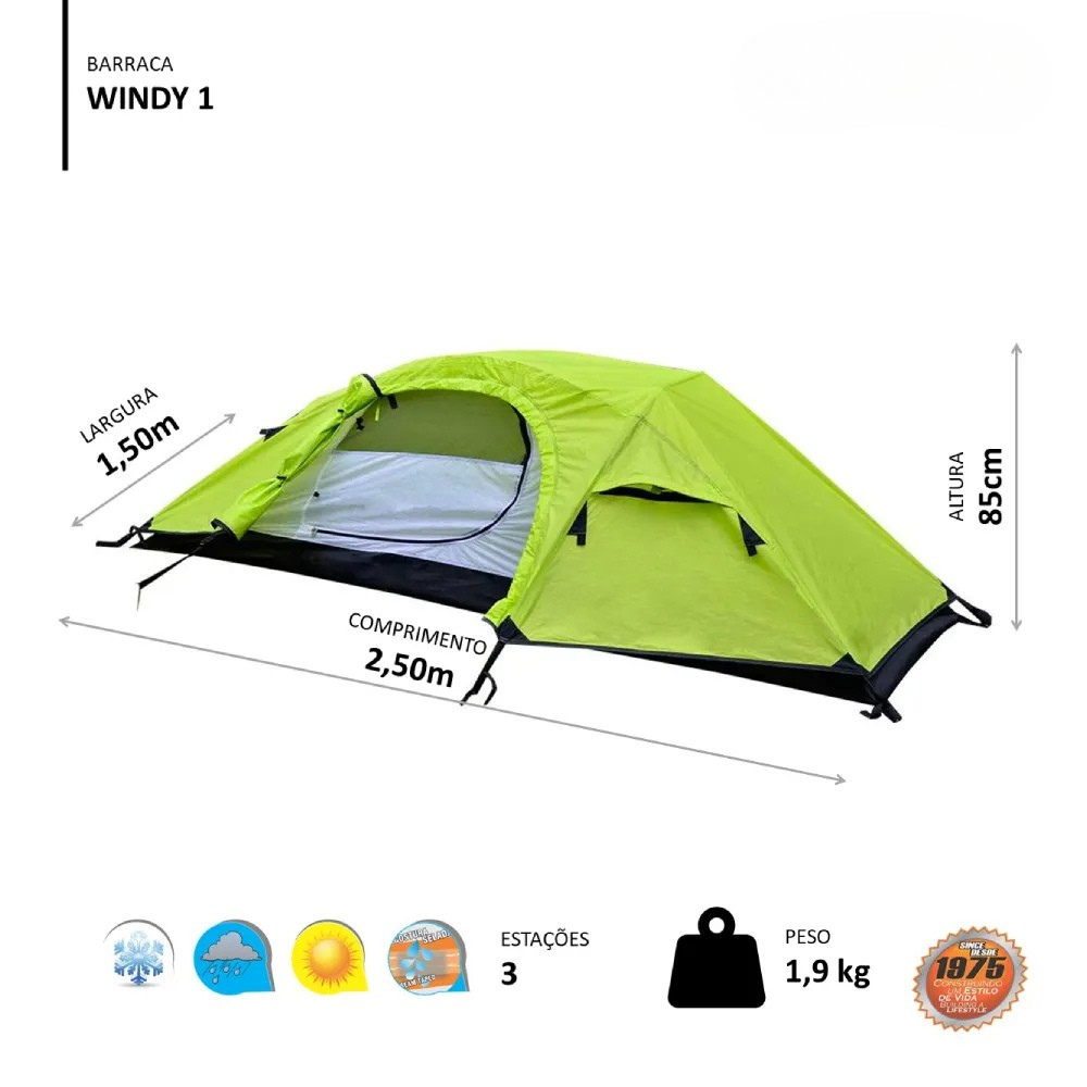 Barraca de Camping Windy - ALL TREK