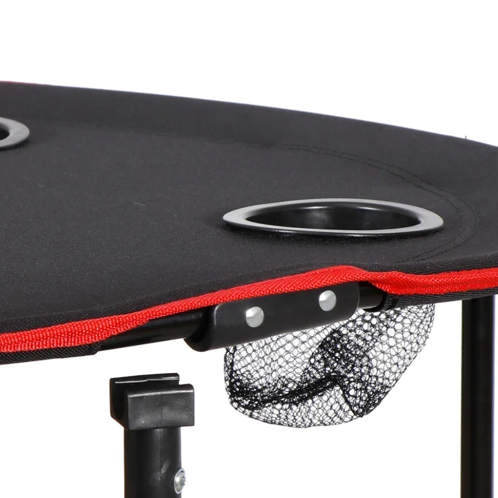 Mesa Dobrável com 4 Porta Copos Lua