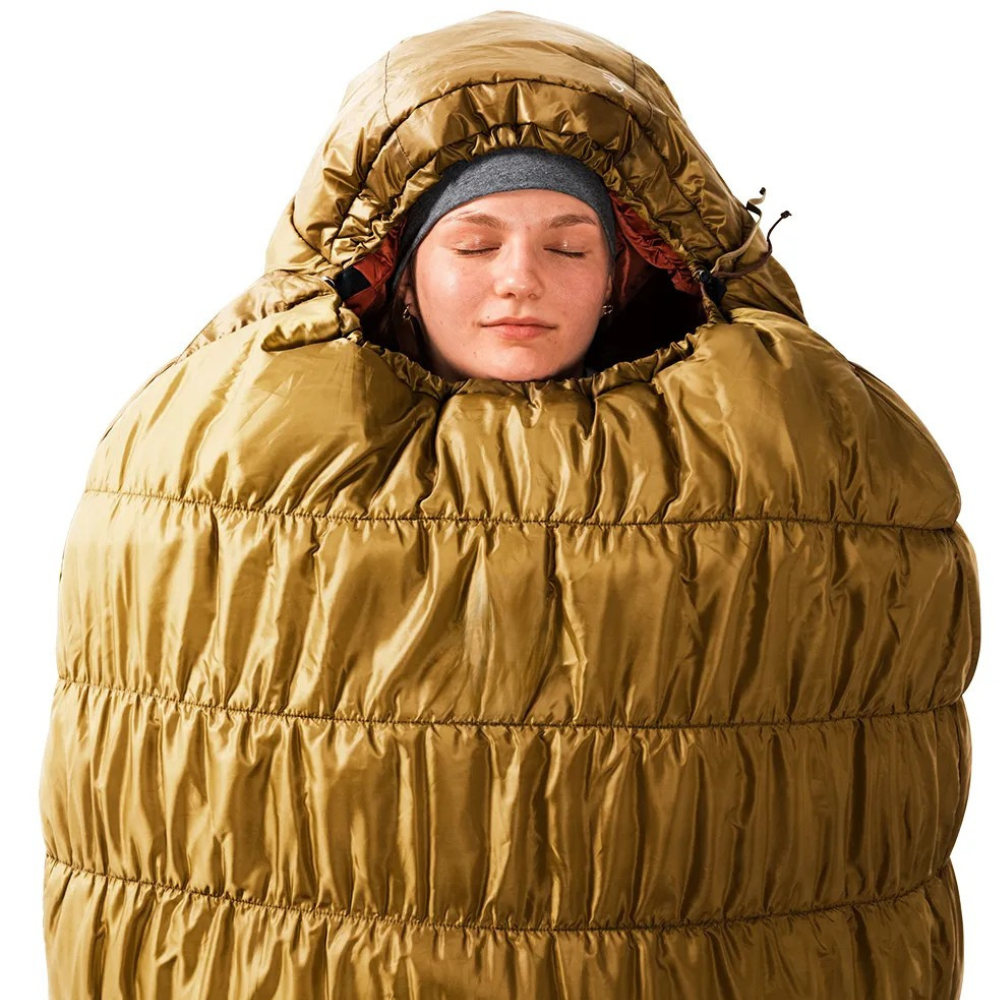 Exosfera Saco de Dormir -11° Deuter Marrom e Vermelho