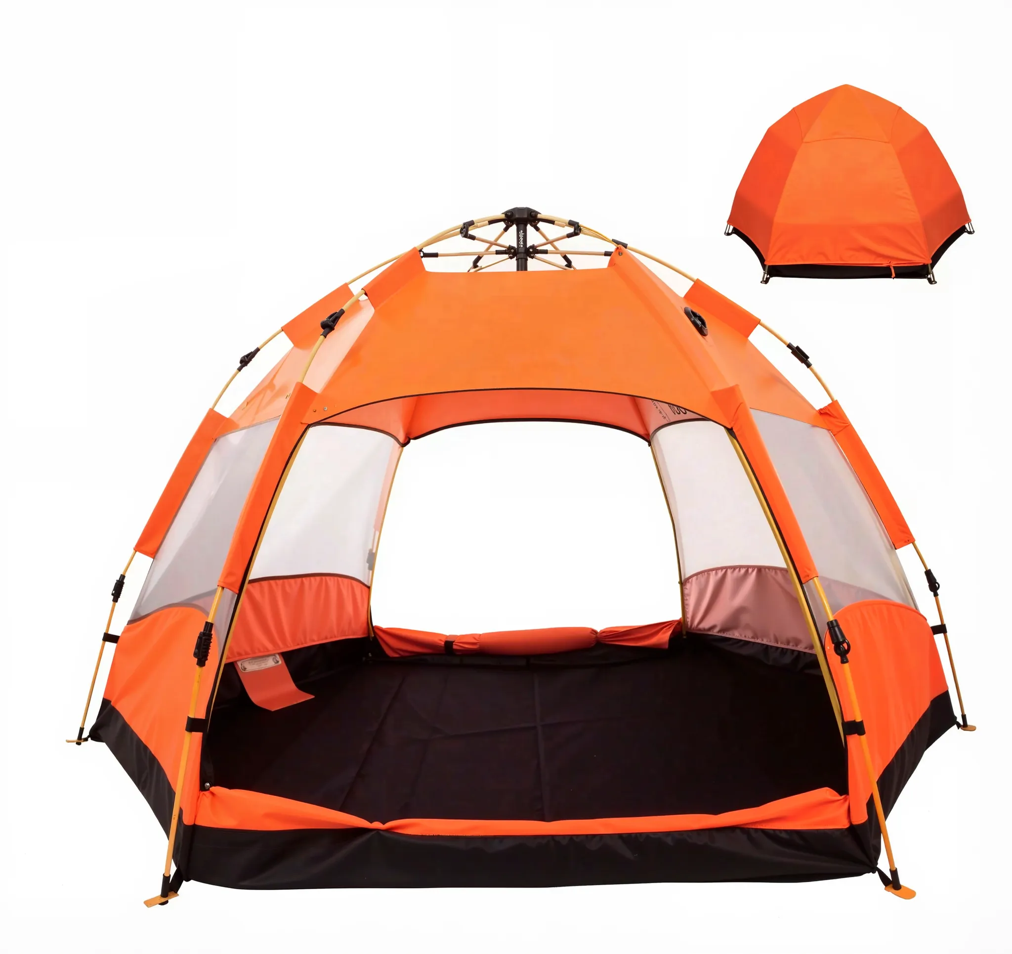 Tenda Barraca Camping Praia Viagem Acampamento 4 A 6 Pessoas com Capa